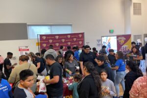 Attendees for Compton Unified STEAM fest 2023